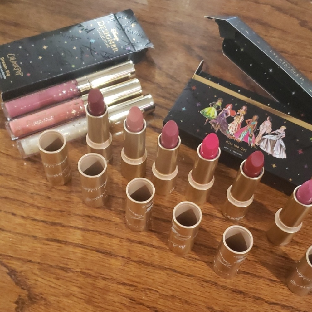 Disney X Colourpop Lipstick and Lip Gloss Sets